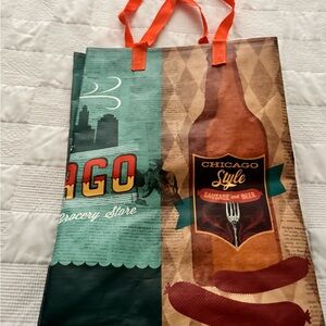 Chicago Style Reusable Grocery Bag - Multicolor